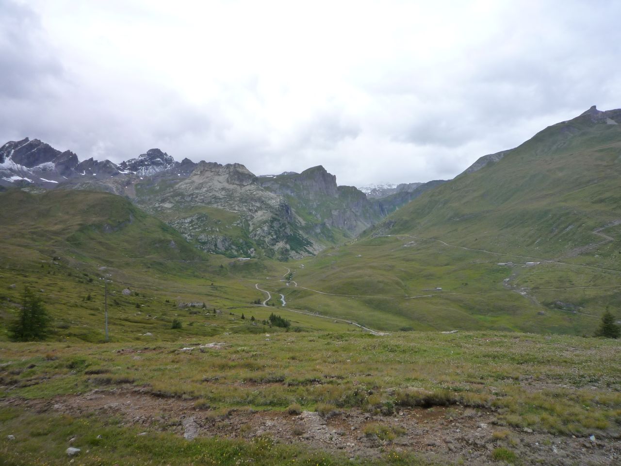 EInige Kilometer unterhalb der Passhöhe des Col de Petit Saint-Bernard